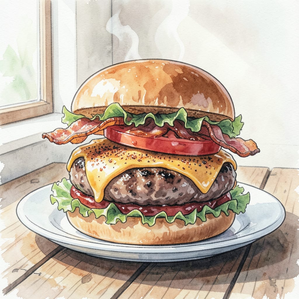 Complete BBQ Burger Recipe Grill: Juicy Patties with Smoky Flavor overview image