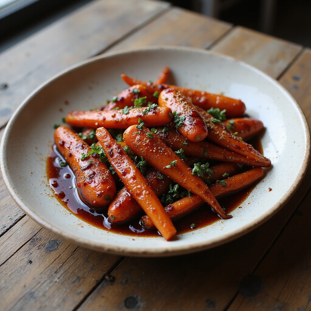 BBQ Carrots Recipe: Sweet & Smoky Side Dish Delight example with annotations