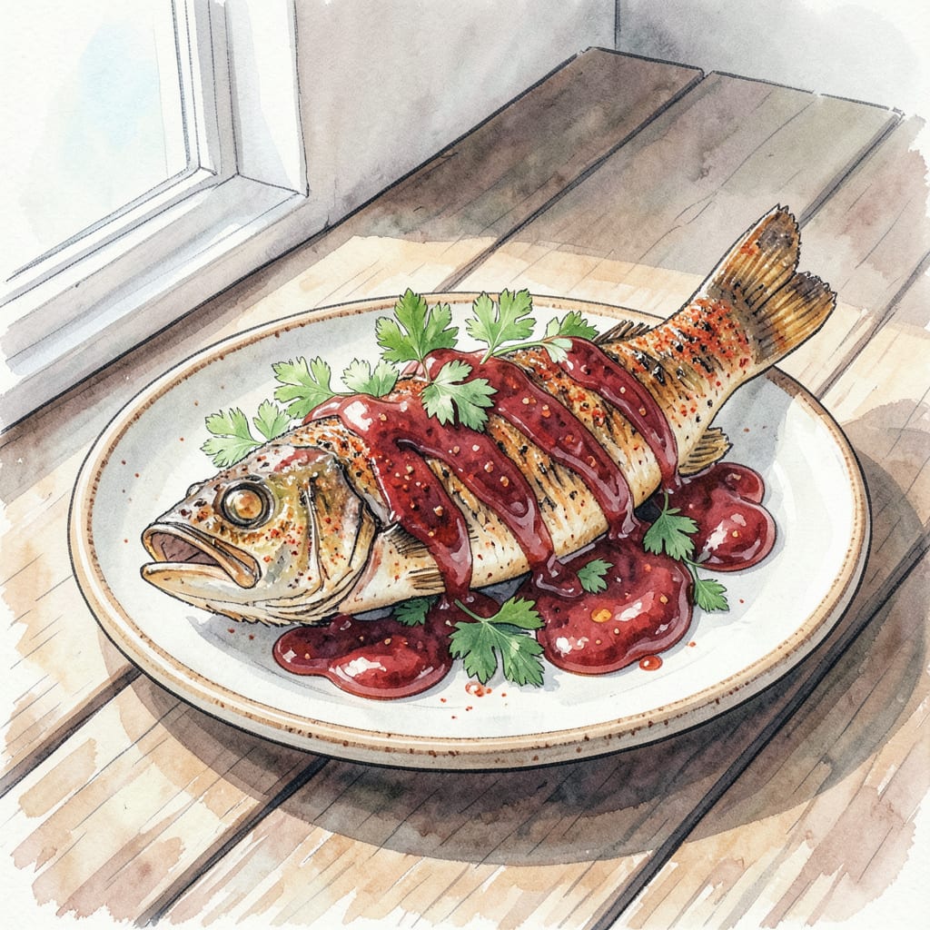 Visual representation of BBQ Catfish Recipe Grill: Smoky Southern Flavors on the Grill