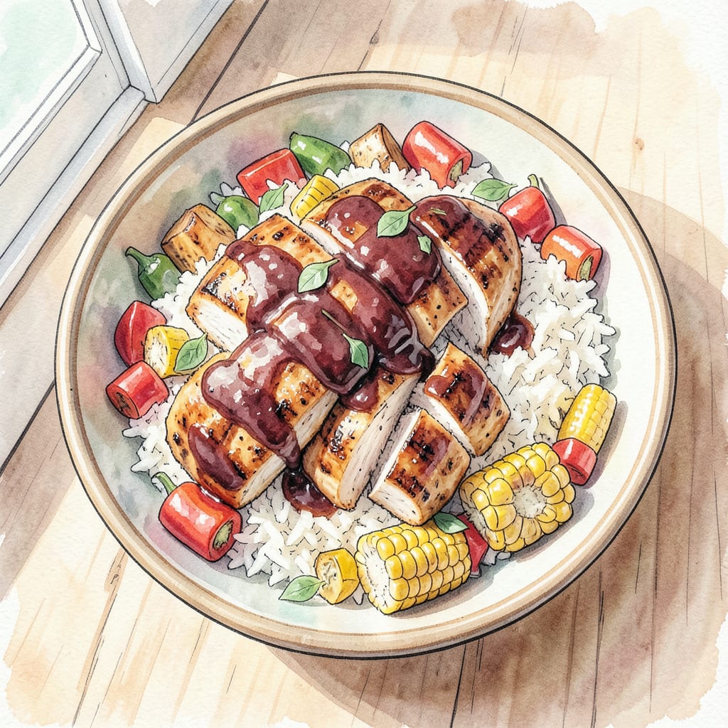 BBQ Chicken Bowls Recipe: Flavorful Meal in a Bowl detailed visual guide