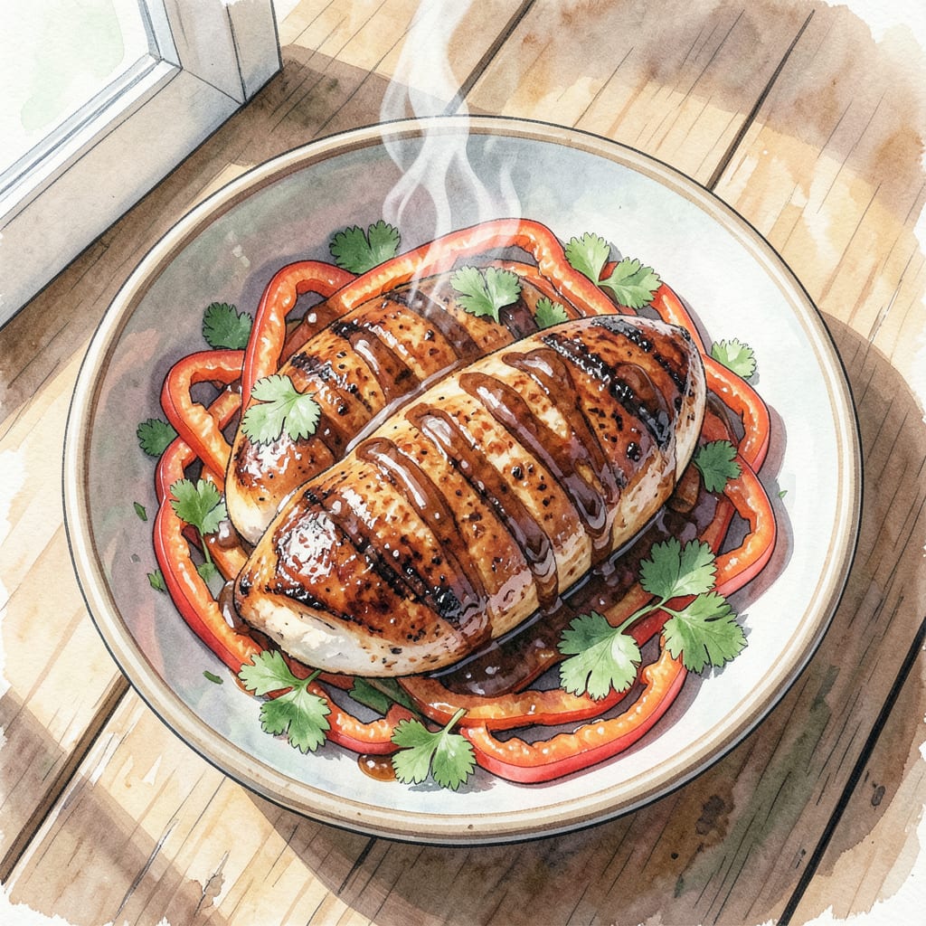 BBQ Chicken Breast Recipe Grill: Juicy Perfection on the Grill example with annotations