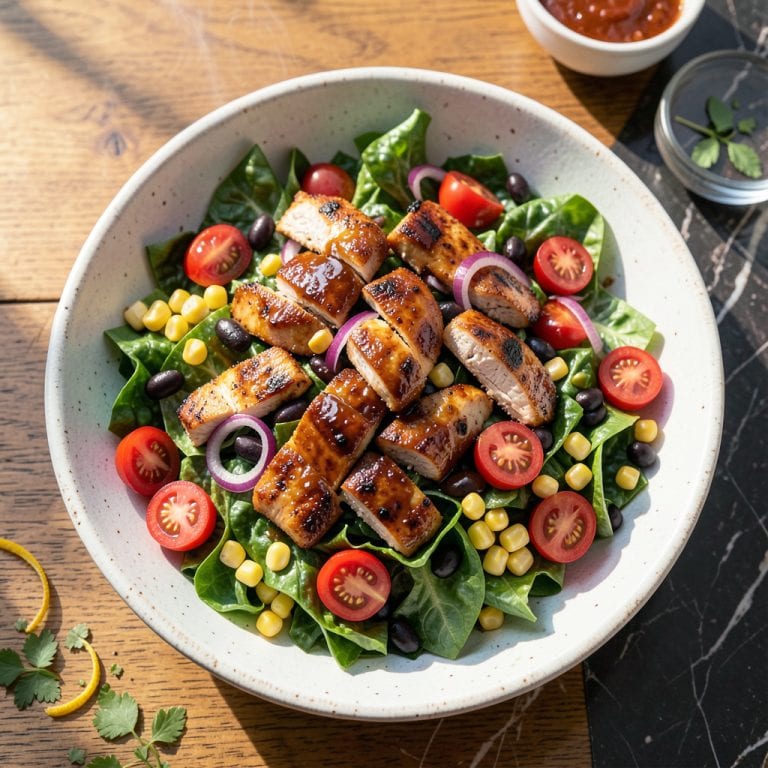 Complete BBQ Chicken Chopped Salad Recipe: Smoky Protein Packed Crunch overview image