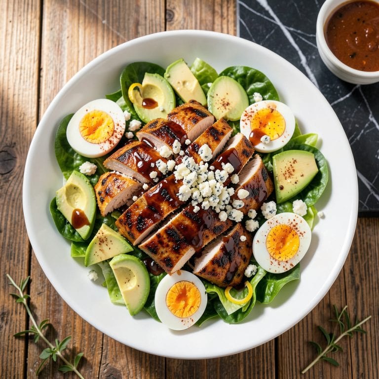 Complete BBQ Chicken Cobb Salad Recipe: Smoky Protein Packed Freshness overview image