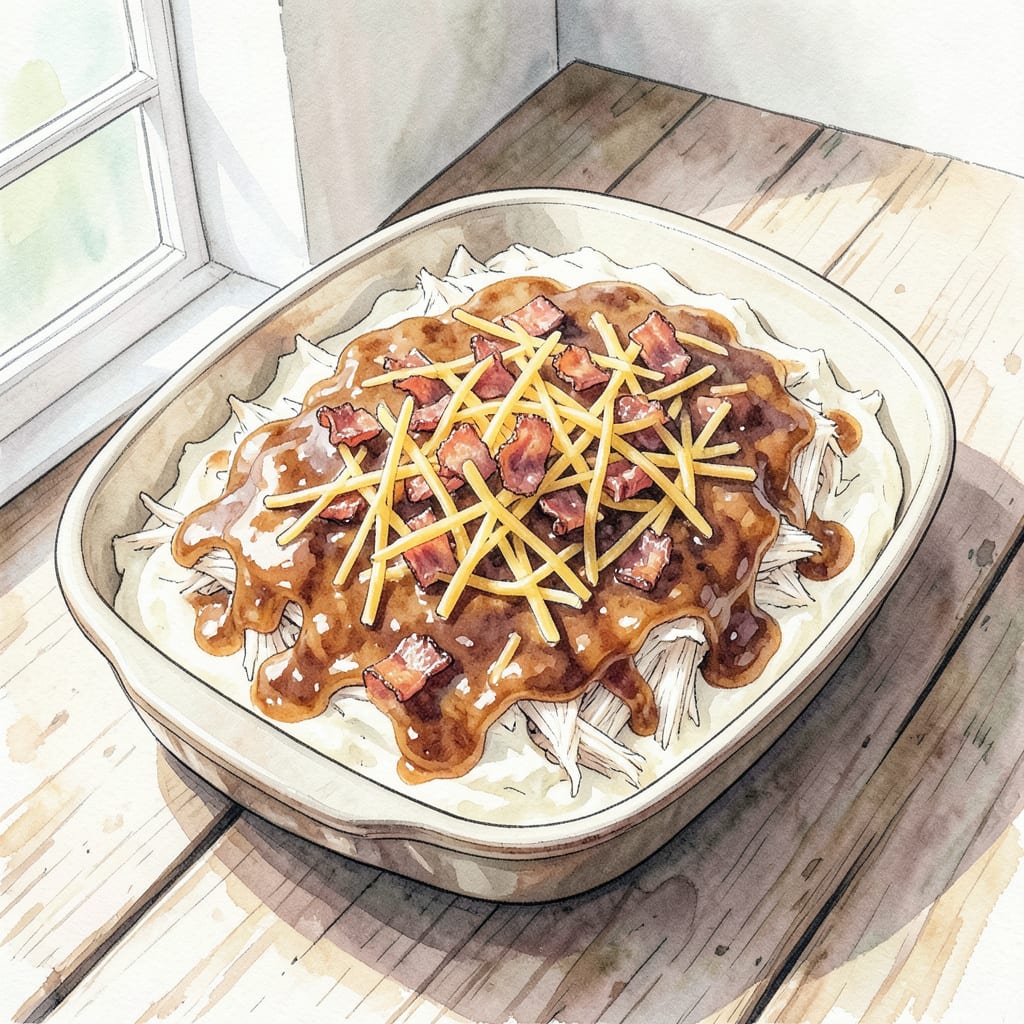 Visual representation of BBQ Chicken Dip Recipe Hot: Spicy, Cheesy, and Irresistible