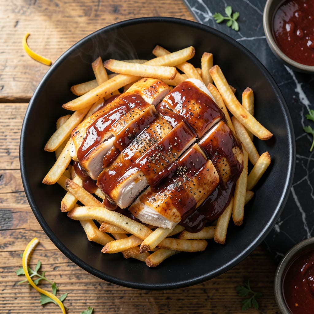 Complete BBQ Chicken Fries Recipe: Loaded With Smoky Grilled Flavors overview image