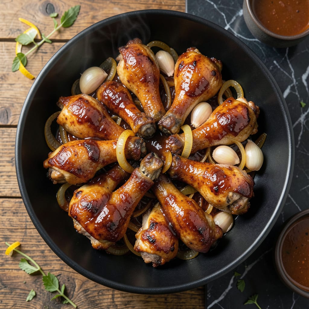 BBQ Chicken Legs in Crock Pot Recipe: Hands Free Smoky Sweetness detailed visual guide