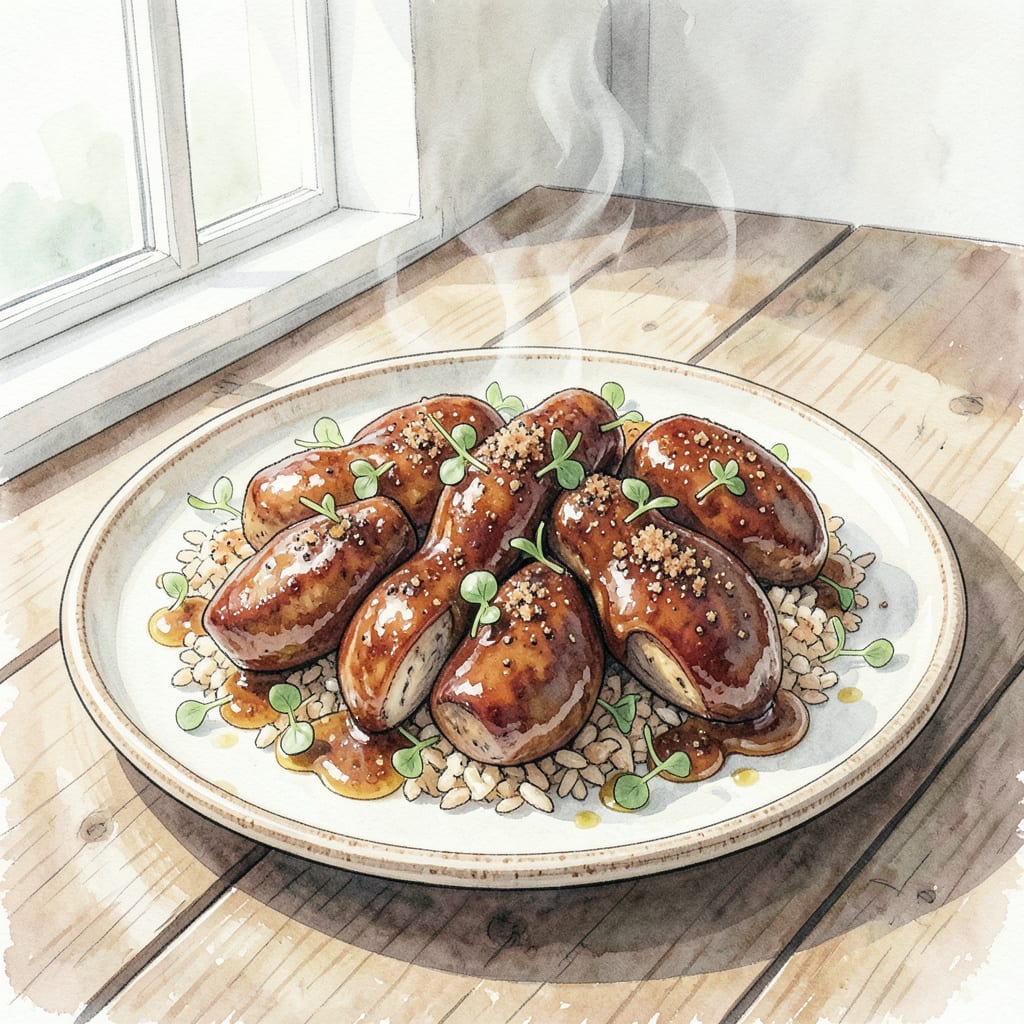 BBQ Chicken Livers Recipe: Tender, Smoky, Finger Licking Good example with annotations