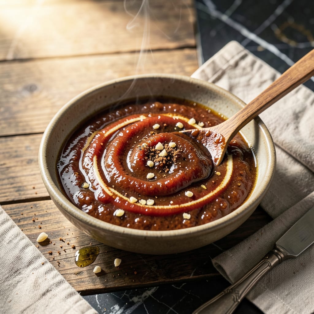 BBQ Chicken Mop Sauce Recipe: Vinegar Based Baste With Smoky Depth illustration with key details