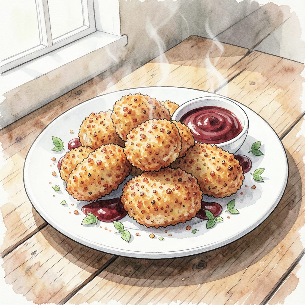 Complete BBQ Chicken Nuggets Recipe: Crispy Outside, Juicy Inside overview image