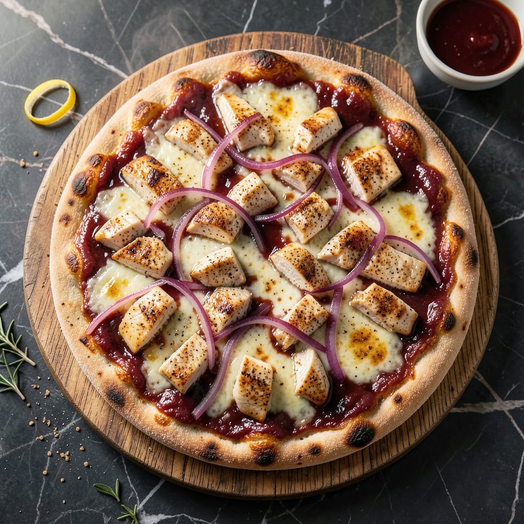 Comprehensive BBQ Chicken Pizza Recipe Healthy: Lightened Up Smoky Delight visual reference