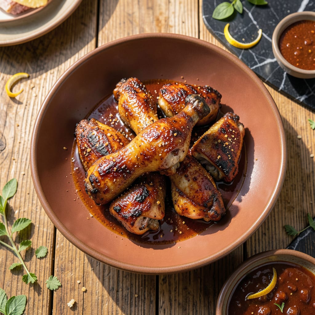BBQ Chicken Recipe Grill Marinade: Smoky Sweetness for Backyard Feasts example with annotations