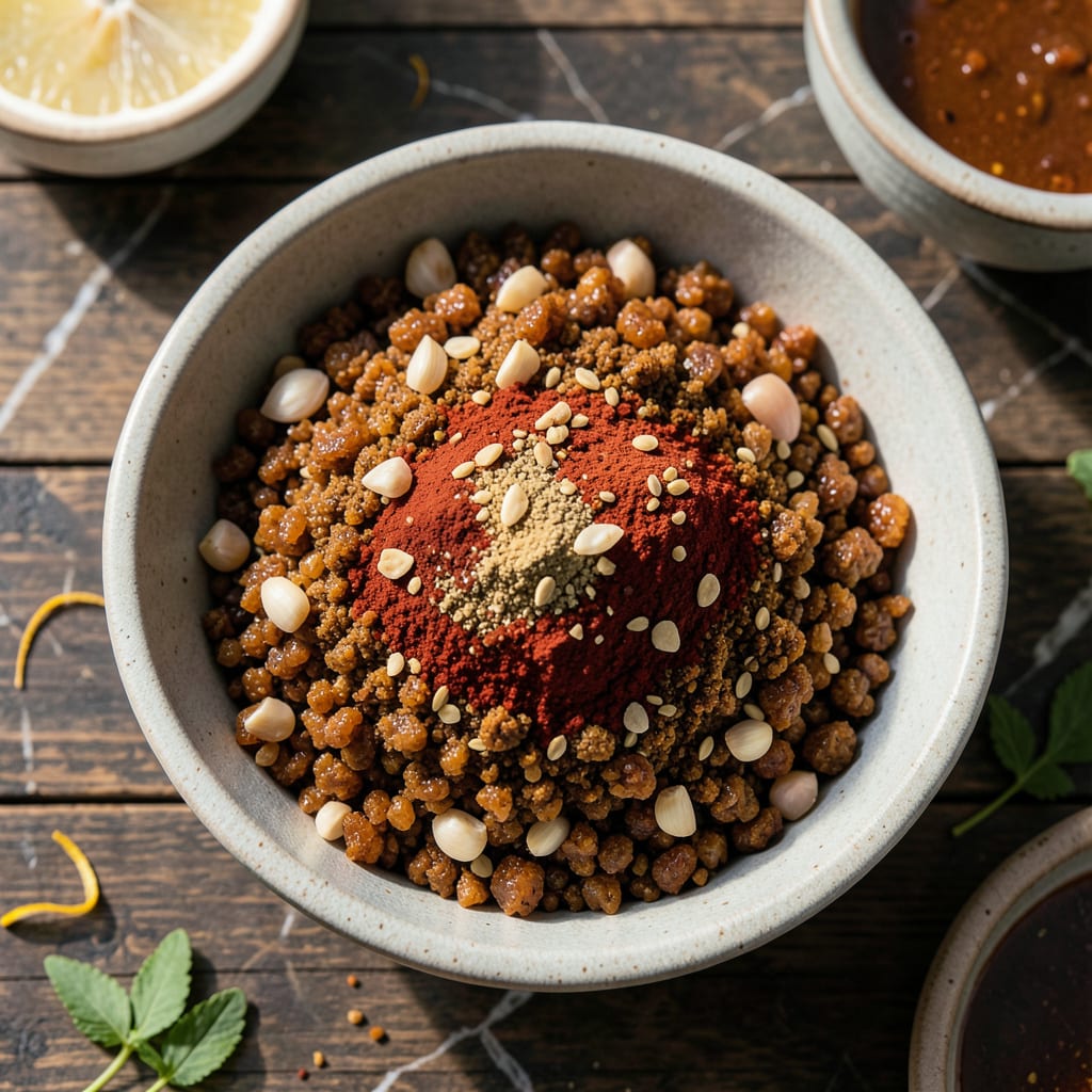 BBQ Chicken Rub Recipe: Smoky Spice Blend for Grill Masters illustration with key details