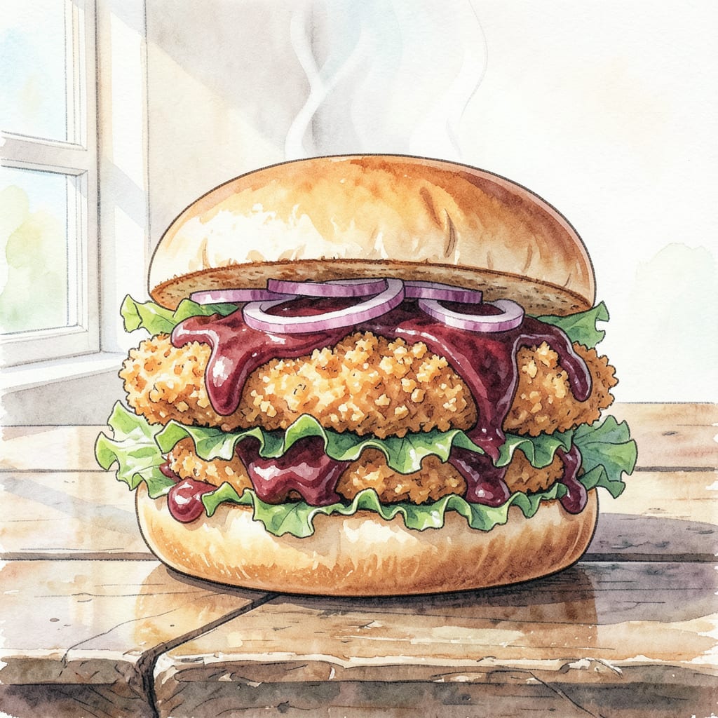 bbq chicken sandwich recipe crispy detailed visual guide