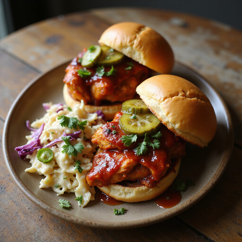 BBQ Chicken Sliders Recipe: Juicy & Crispy in 20 Minutes illustration with key details