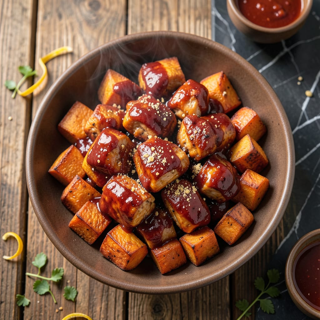 Complete BBQ Chicken Sweet Potato Bowl Recipe: Smoky Tender Meets Sweet Comfort overview image