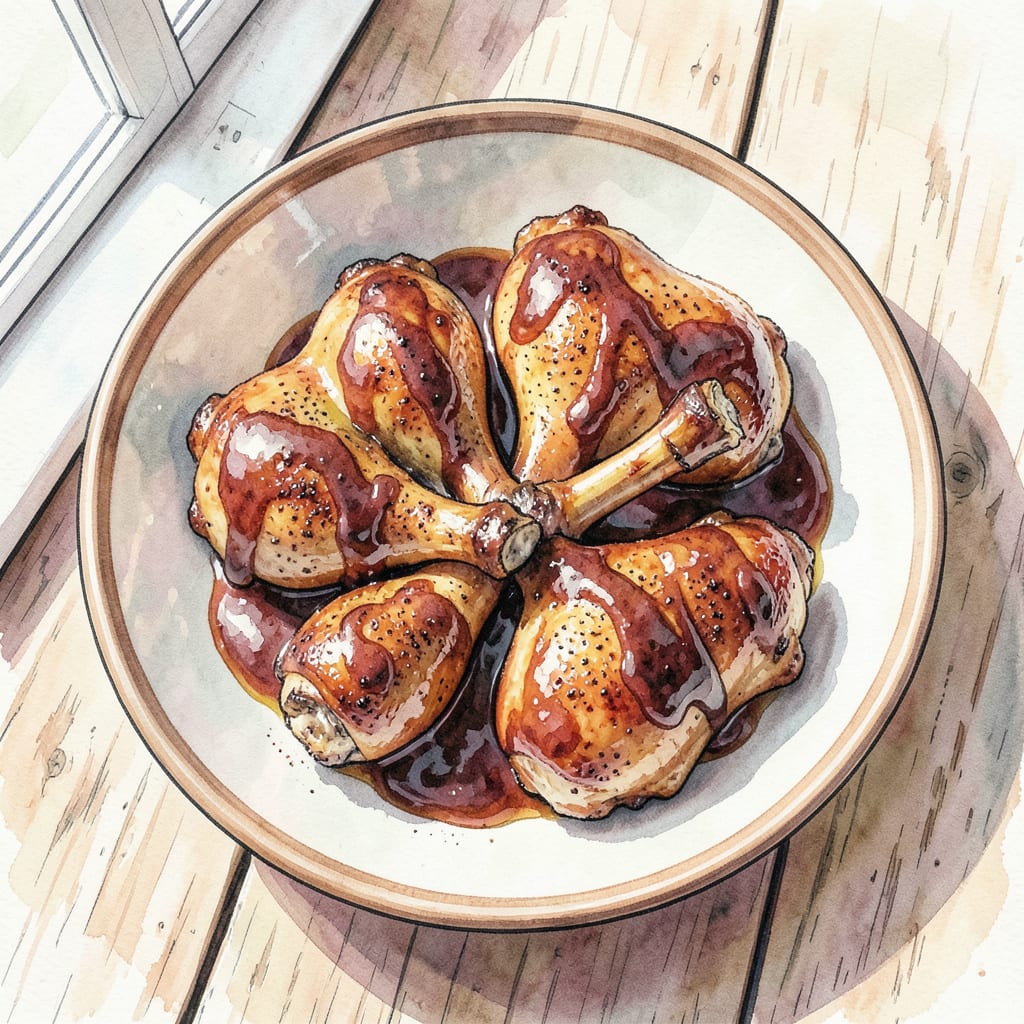 BBQ Chicken Thighs Recipe Air Fryer: Crispy Perfection Every Time illustration with key details