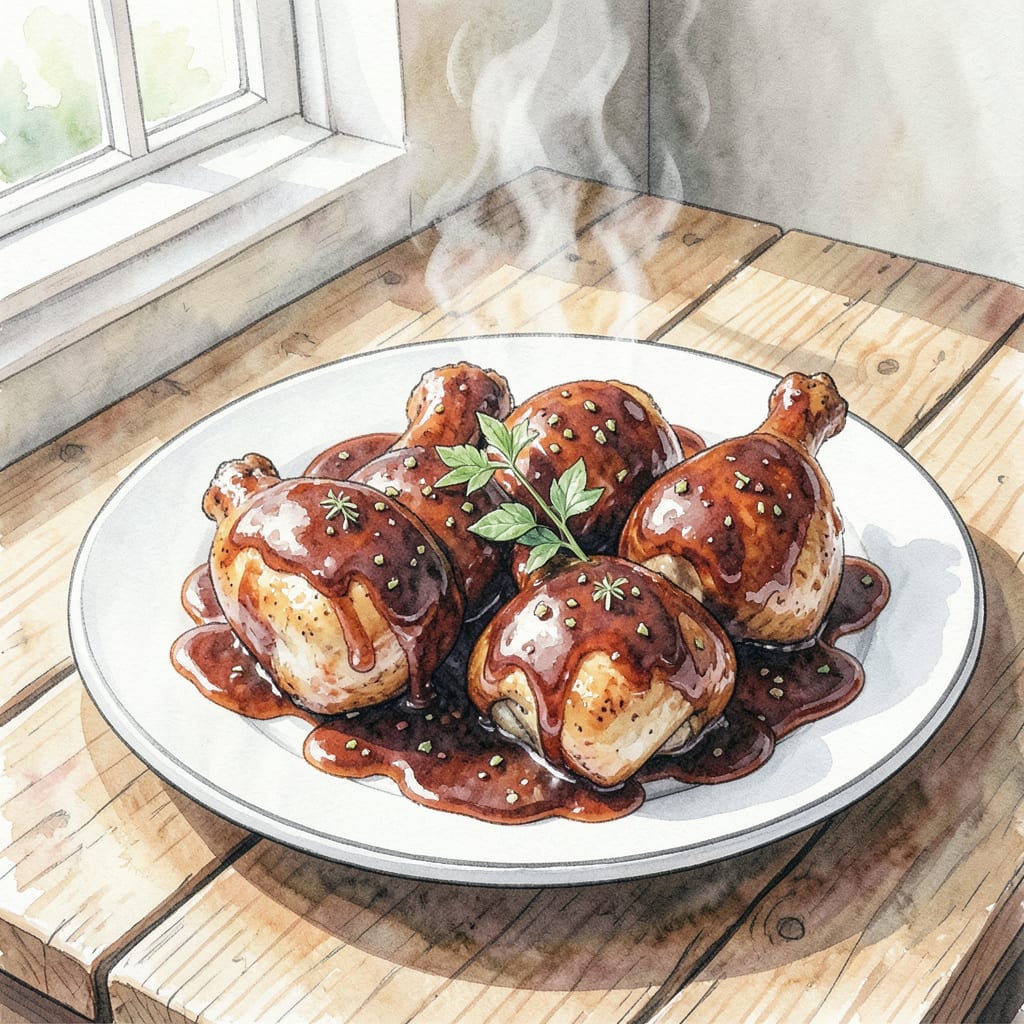 Complete BBQ Chicken Thighs Recipe Instant Pot: Fall Off The Bone Tender in 30 Minutes overview image