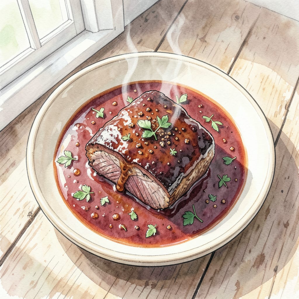 Complete BBQ Chuck Roast Recipe Oven: Tender Perfection in 3 Hours overview image