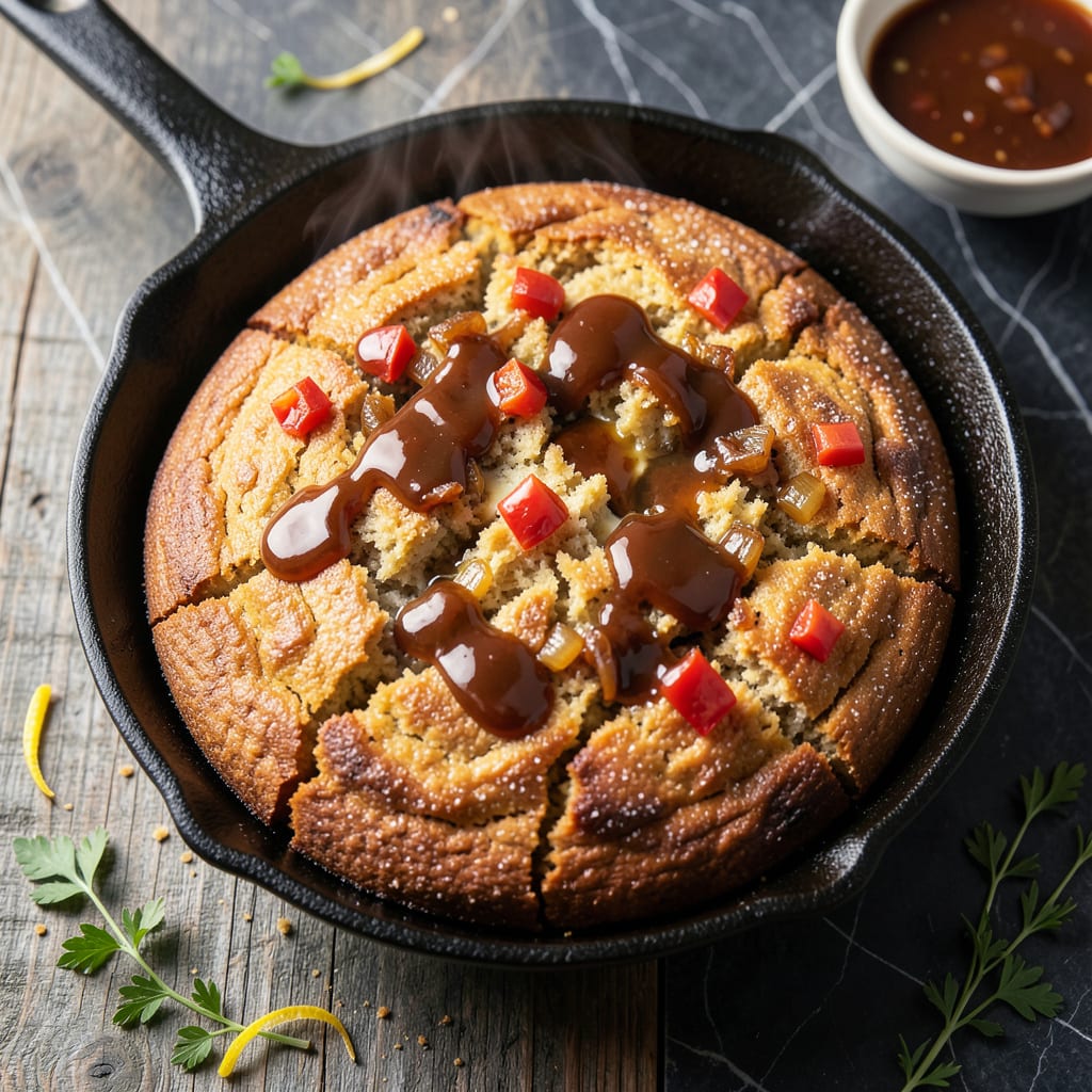 bbq corn bread recipe detailed visual guide
