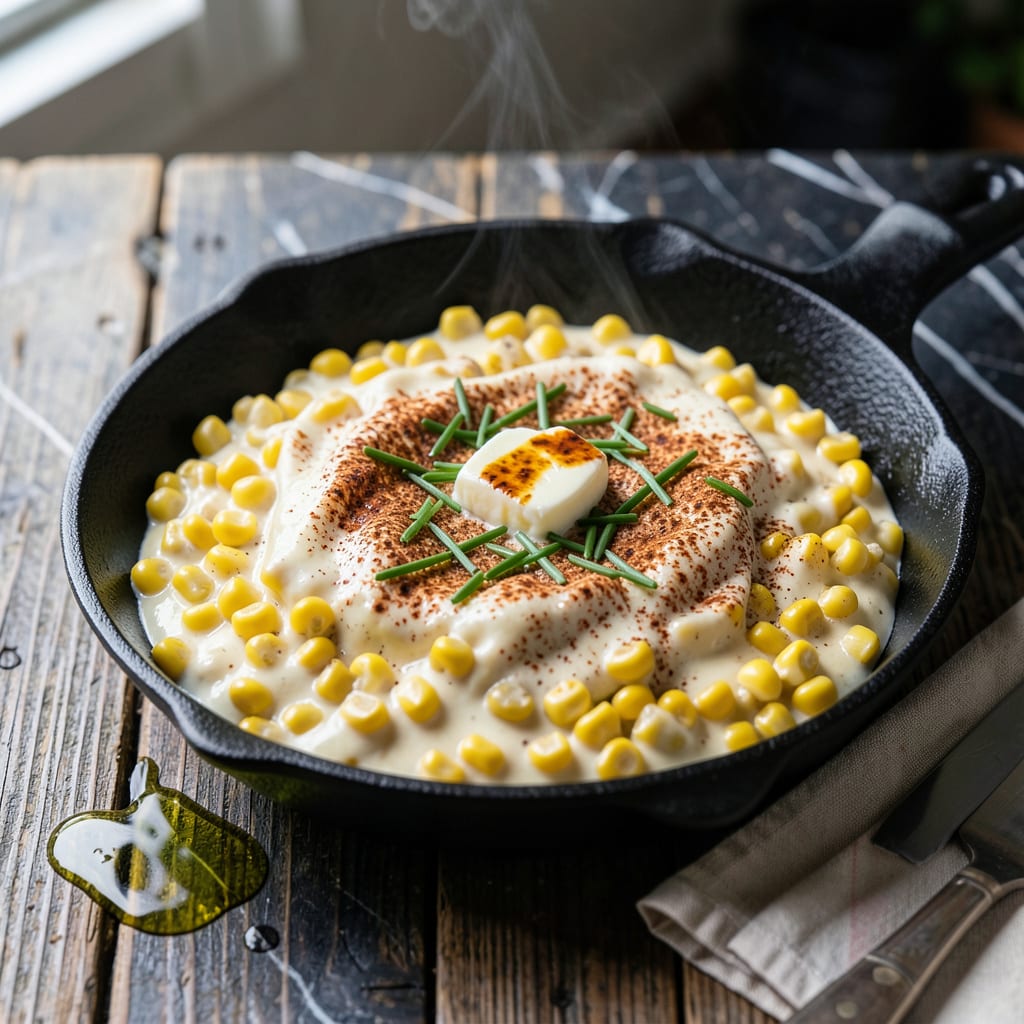 Comprehensive bbq creamed corn recipe visual reference