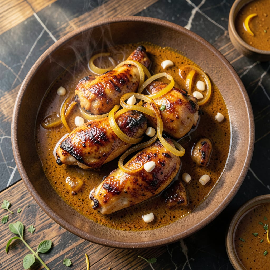 BBQ Curry Chicken Recipe: Smoky Spice Fusion in One Skillet detailed visual guide
