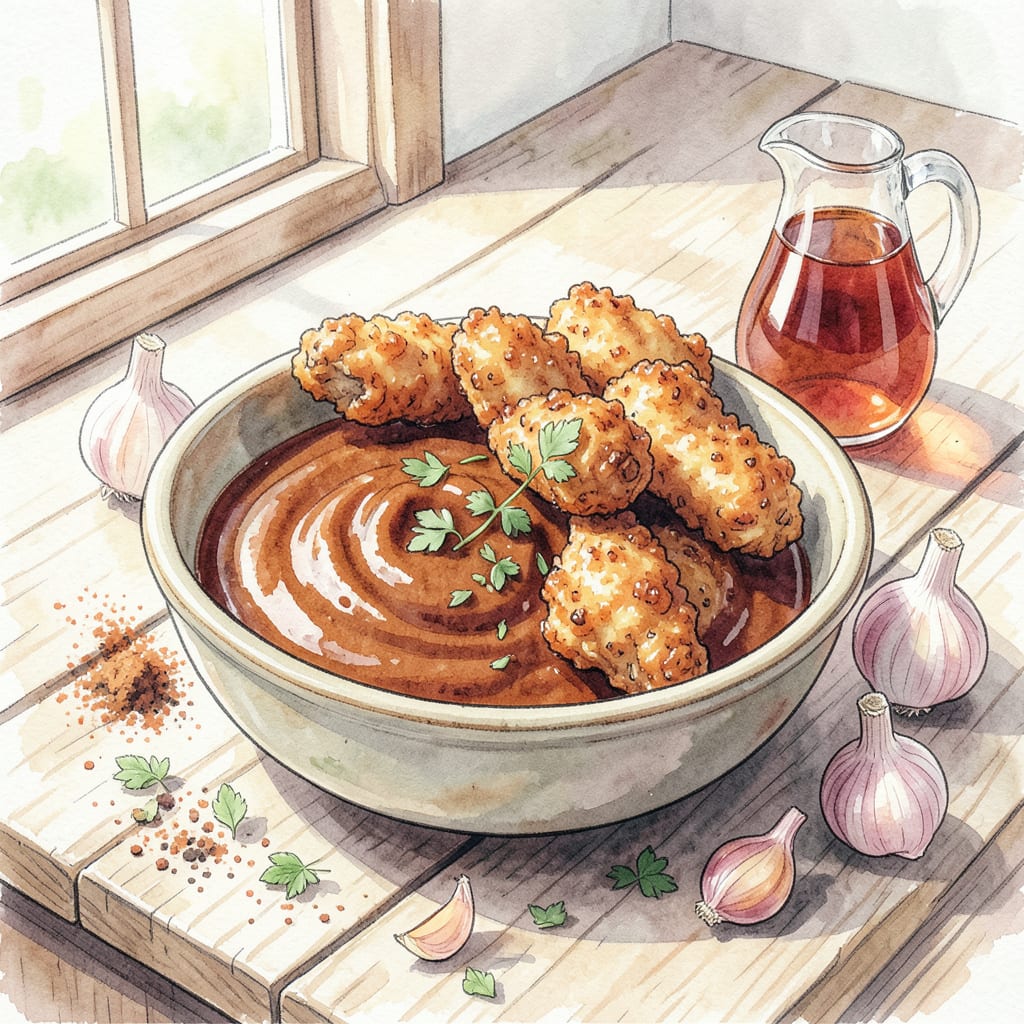 Complete BBQ Dipping Sauce Recipe: Tangy Sweet Companion for Grilling overview image
