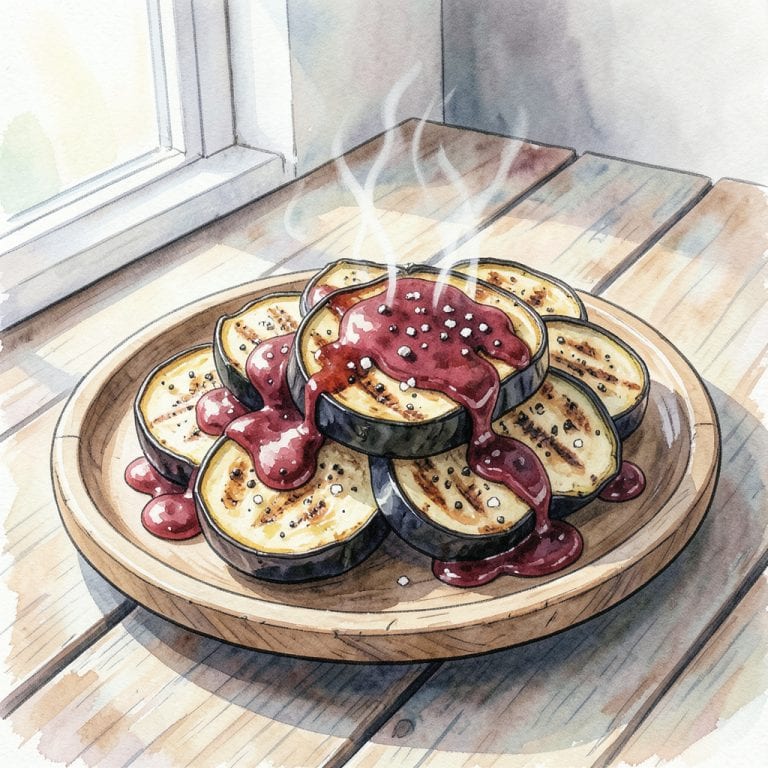 BBQ Eggplant Recipe: Smoky Summer Side Dish Perfection example with annotations