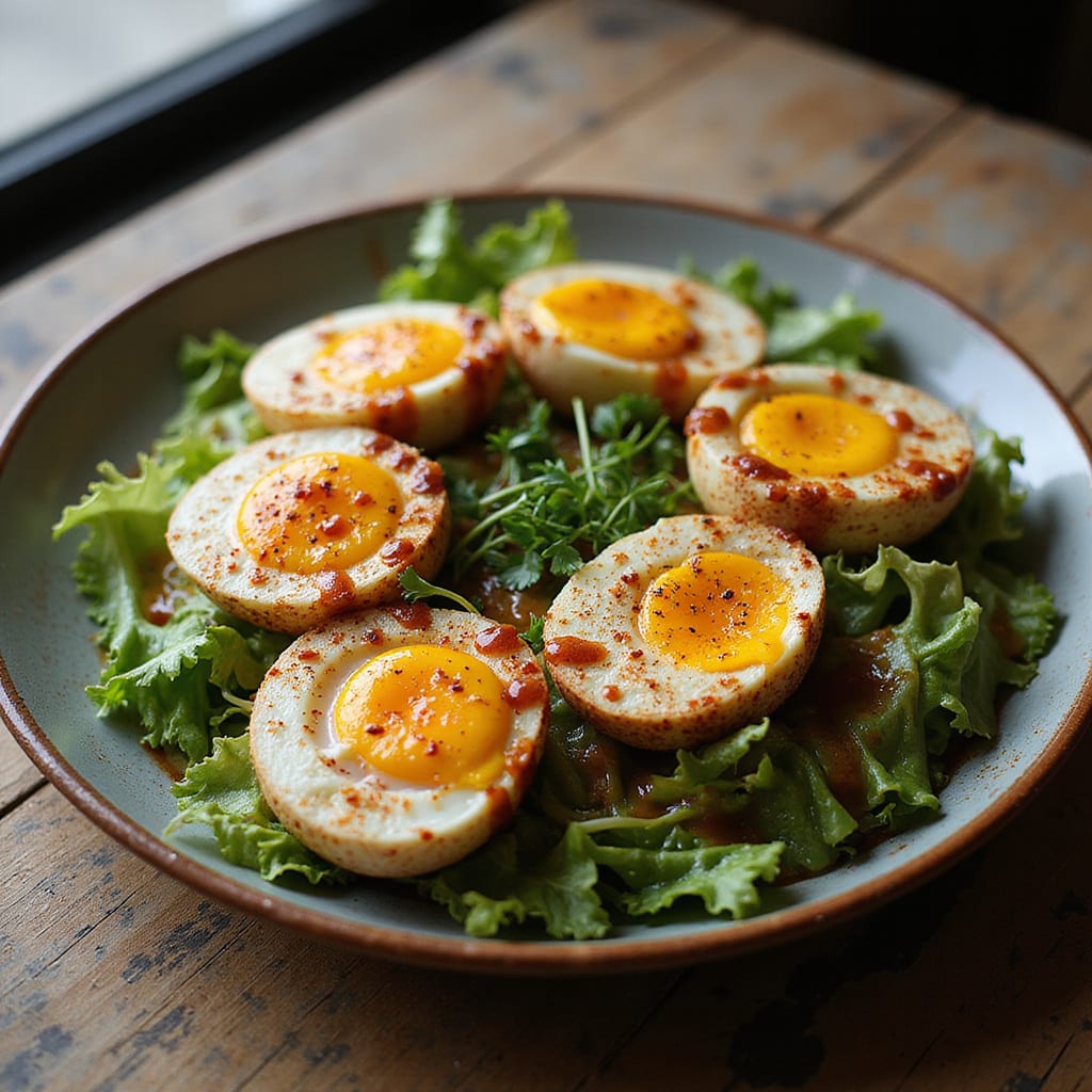 Visual representation of BBQ Eggs Recipe Smoked: Smoky Breakfast Perfection