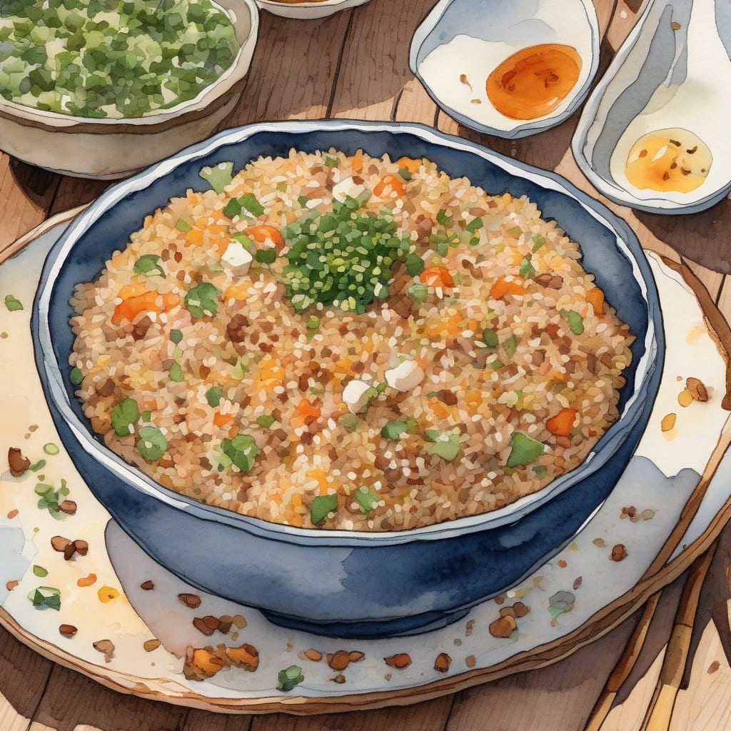 Complete BBQ Fried Rice Recipe: Smoky Flavor in Every Bite overview image