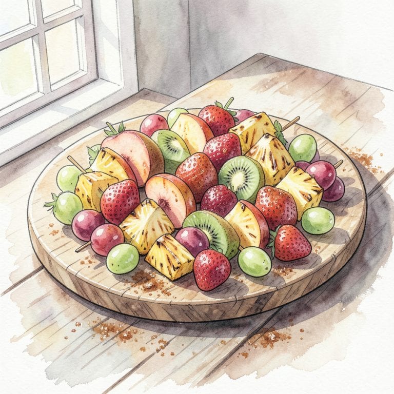 Comprehensive BBQ Grilled Fruit Kabobs Recipe: Summer's Sweetest Side Dish visual reference