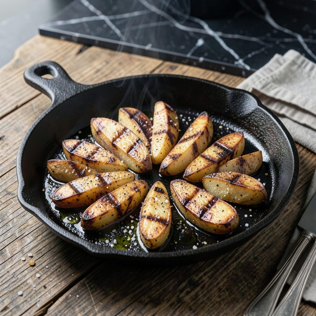 BBQ Grilled Potatoes Recipe: Smoky Char With Crispy Edges