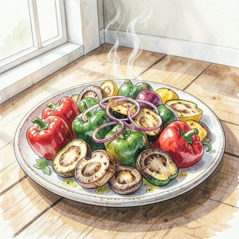 BBQ Grilled Vegetables Recipe: Smoky Summer Flavor example with annotations