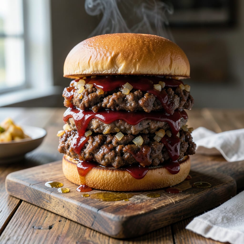 BBQ Ground Beef Sandwich Recipe: Messy, Saucy Goodness on a Bun detailed visual guide