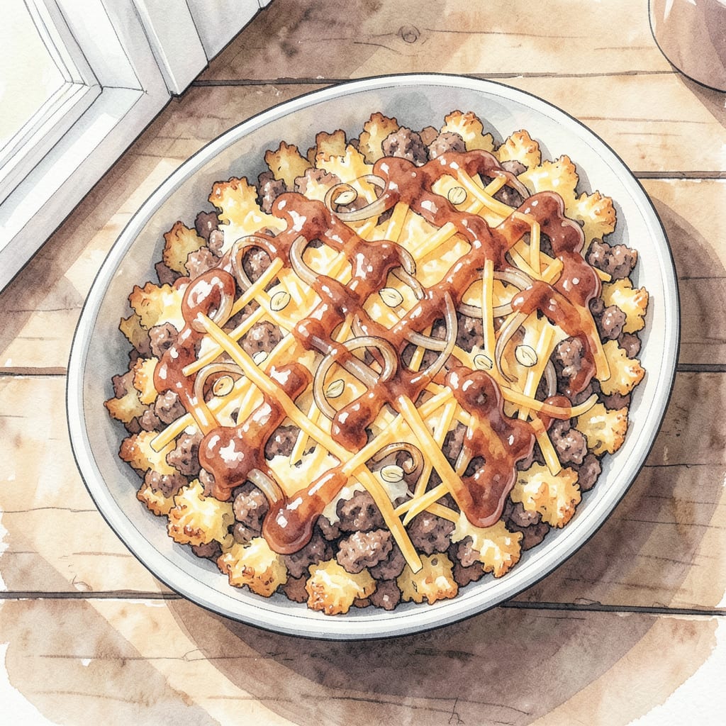 Complete BBQ Hashbrown Casserole Recipe: Comforting Crunch in Every Bite overview image