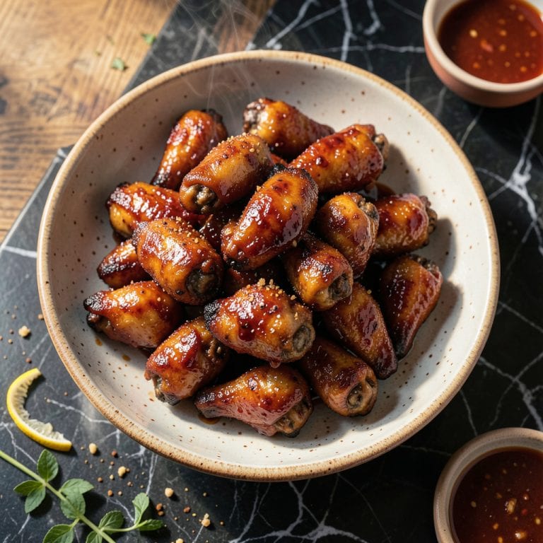 Complete BBQ Hot Wings Recipe Baked: Oven Crisped Spicy Perfection overview image