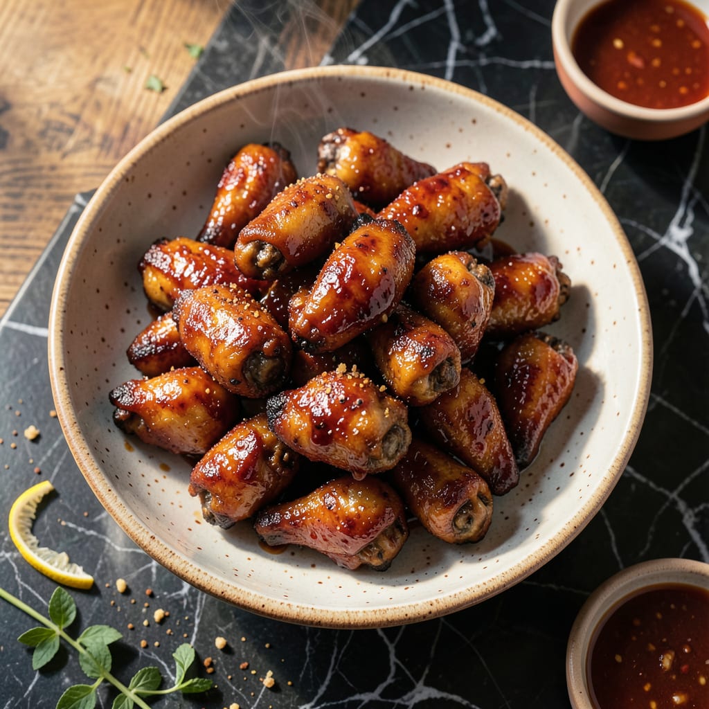 Complete BBQ Hot Wings Recipe Baked: Oven Crisped Spicy Perfection overview image