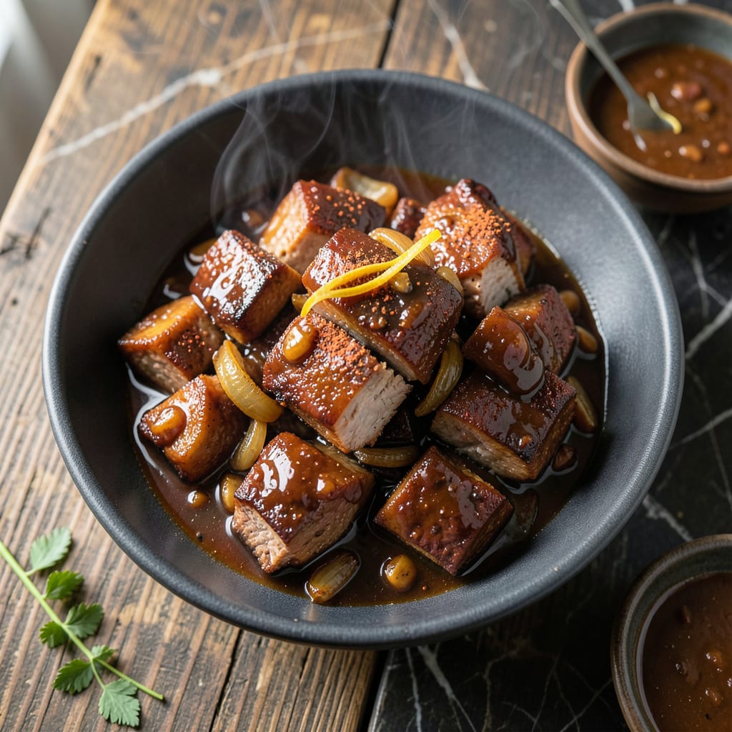 BBQ in Crock Pot Recipe: Hands Off Smoky Sweetness illustration with key details