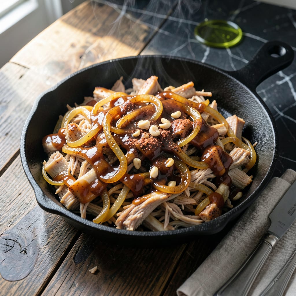 Visual representation of BBQ Jackfruit Recipe Vegan: Smoky Pulled Texture Without the Meat