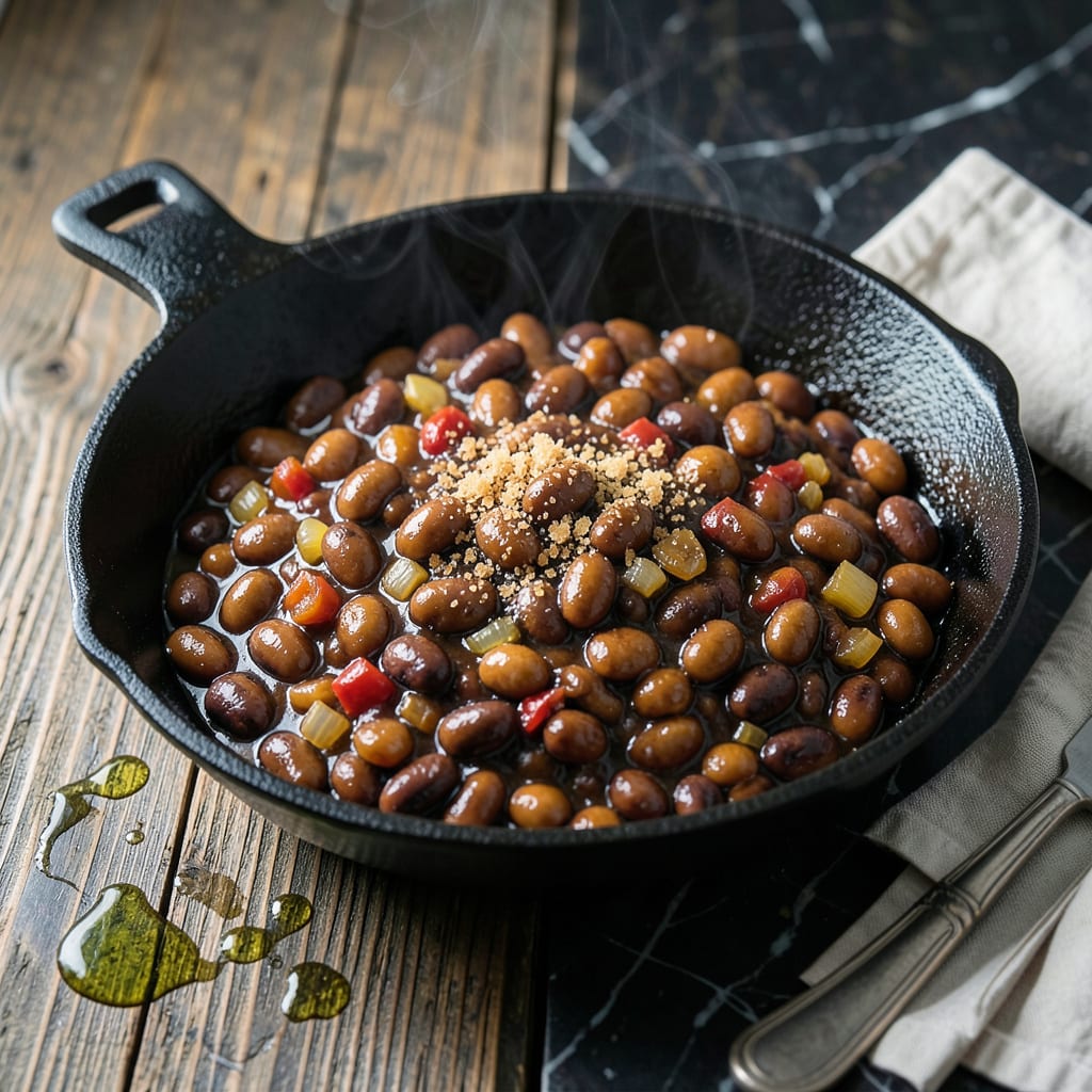 Complete BBQ Jerk Baked Beans Recipe: Smoky Spice Infused Side Dish overview image