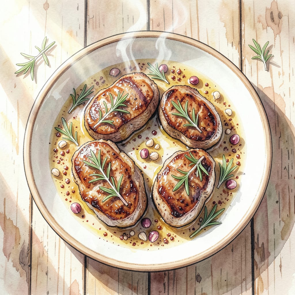 Visual representation of BBQ Lamb Chops Recipe Air Fryer: Crispy Outside, Tender Within