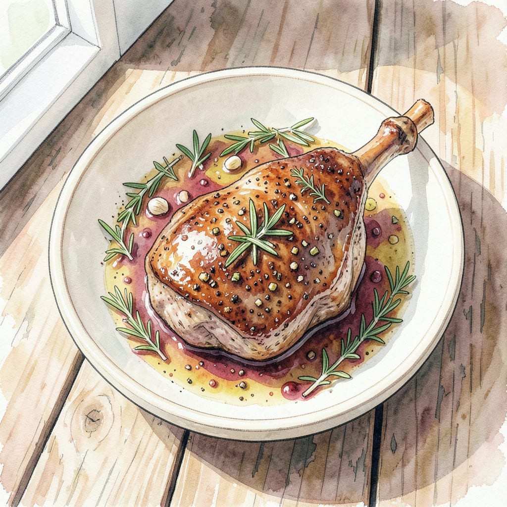 BBQ Lamb Leg Recipe Oven: Tender and Juicy with Crispy Crust example with annotations