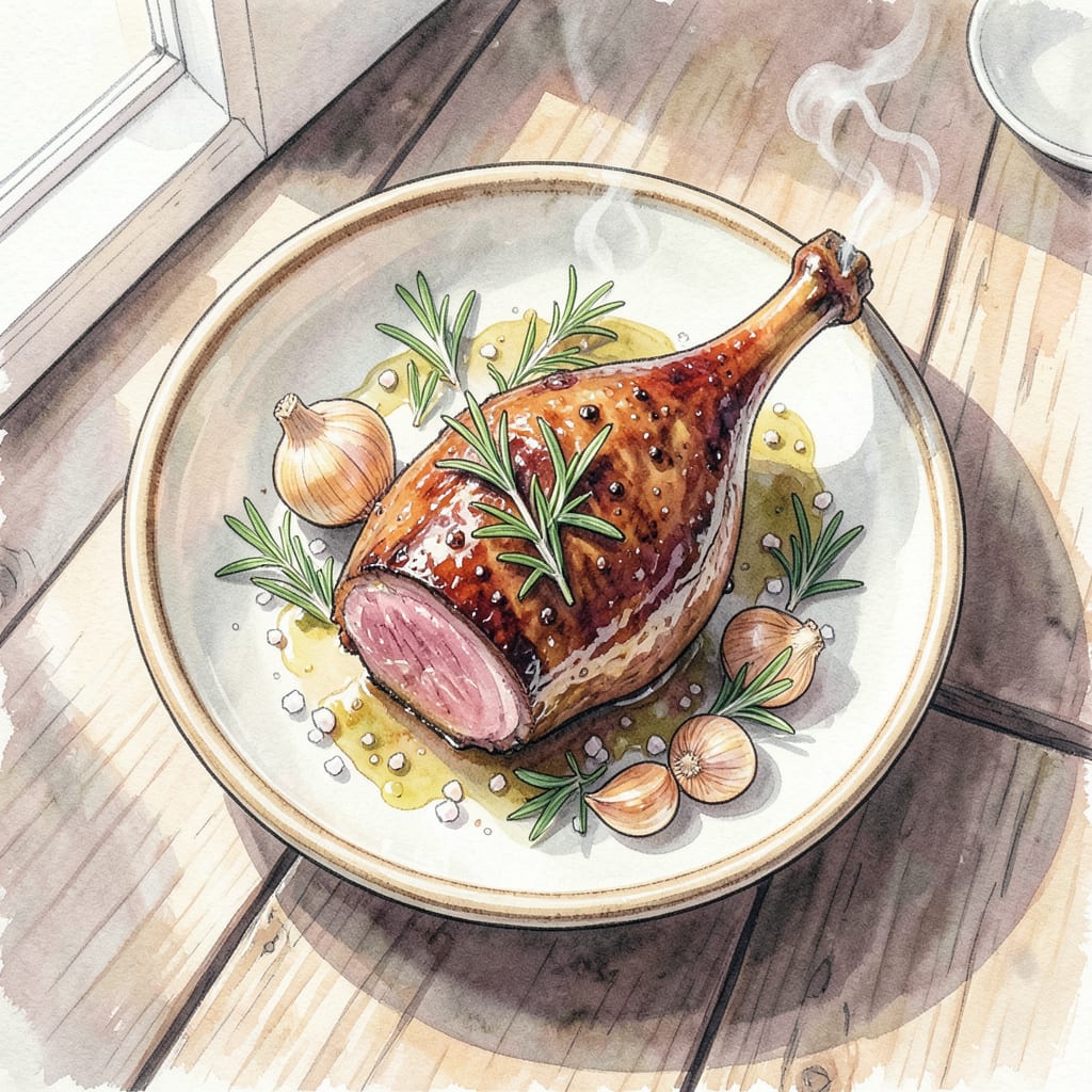 BBQ Lamb Leg Recipe Smoked: Tender Perfection on the Pit detailed visual guide