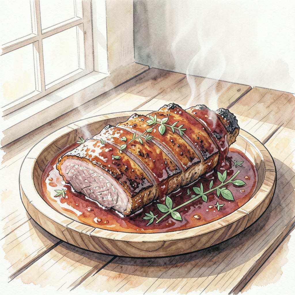 Visual representation of BBQ Lamb Ribs Recipe Oven: Fall Off The Bone Tender Perfection
