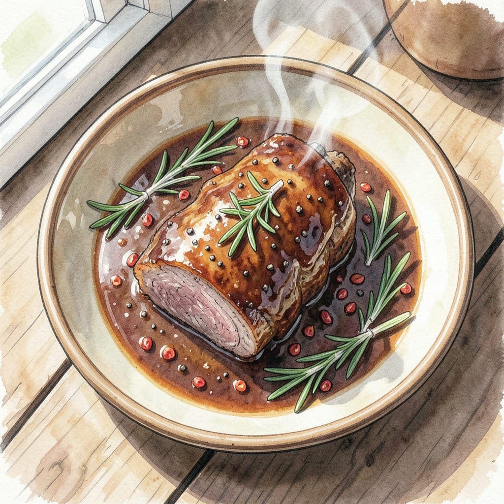 BBQ Lamb Shoulder Recipe Smoked: Fall Off The Bone Tender Perfection example with annotations
