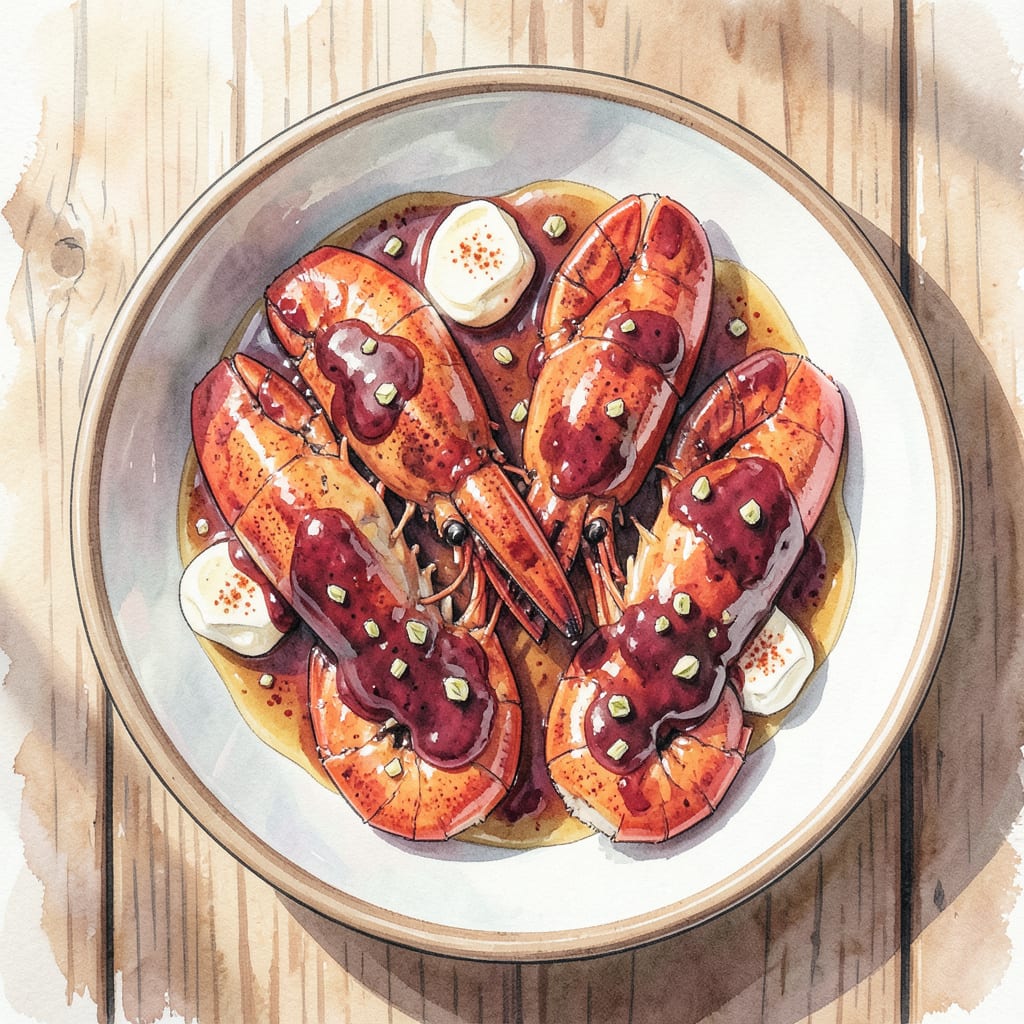 BBQ Lobster Tails Recipe Oven: Luxuriously Succulent in Minutes example with annotations