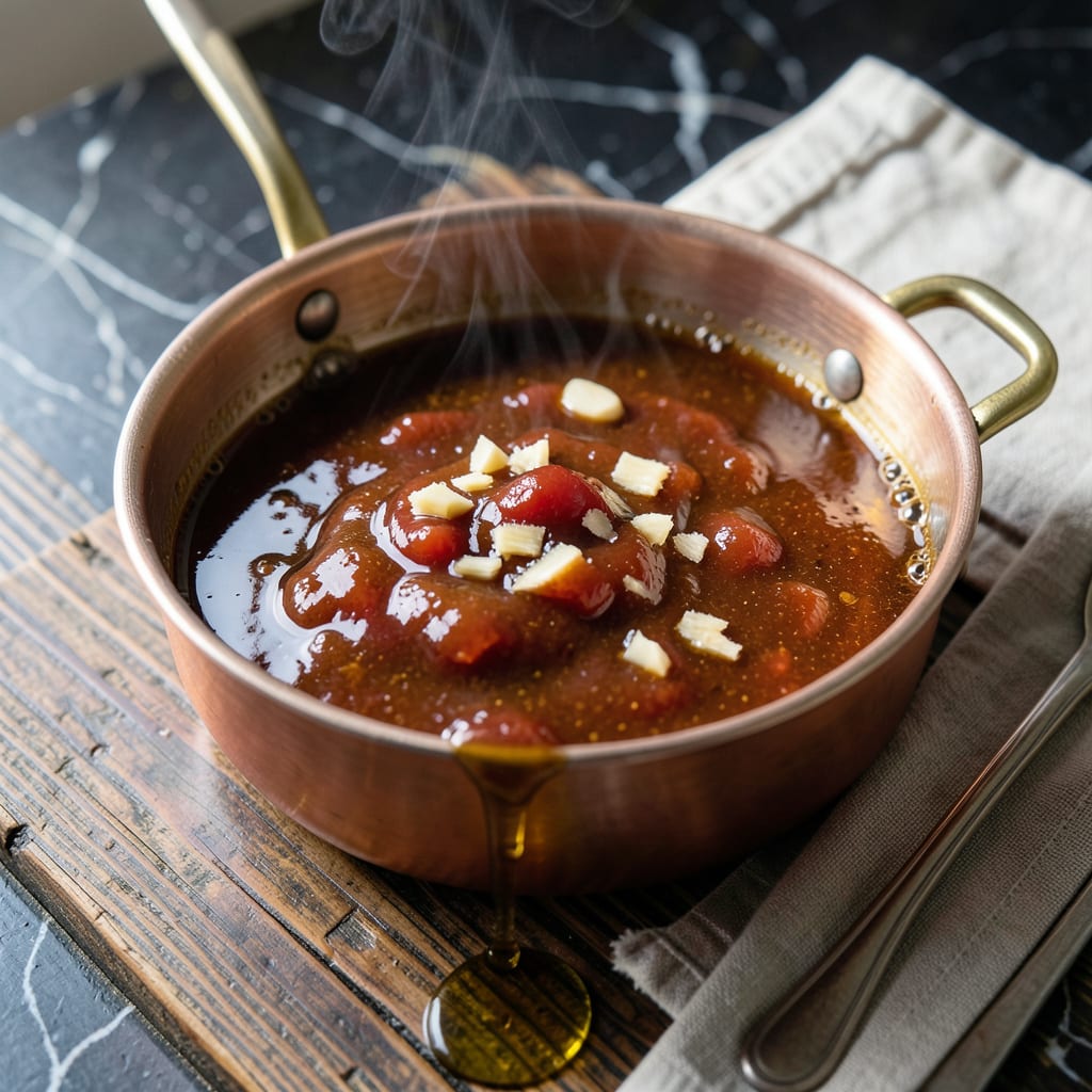 bbq oyster sauce recipe example with annotations