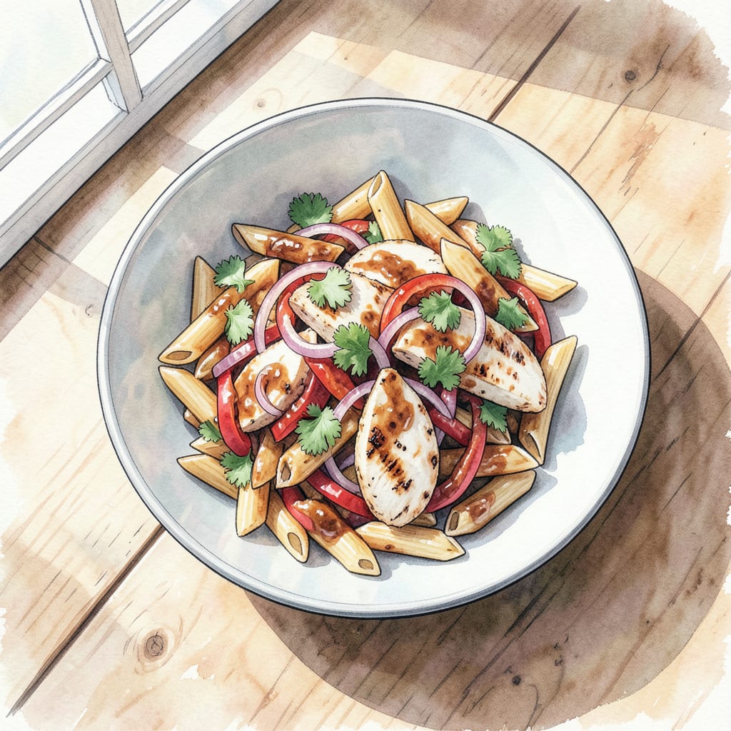 BBQ Pasta Salad Recipe Cold: Refreshing Summer Side Dish detailed visual guide