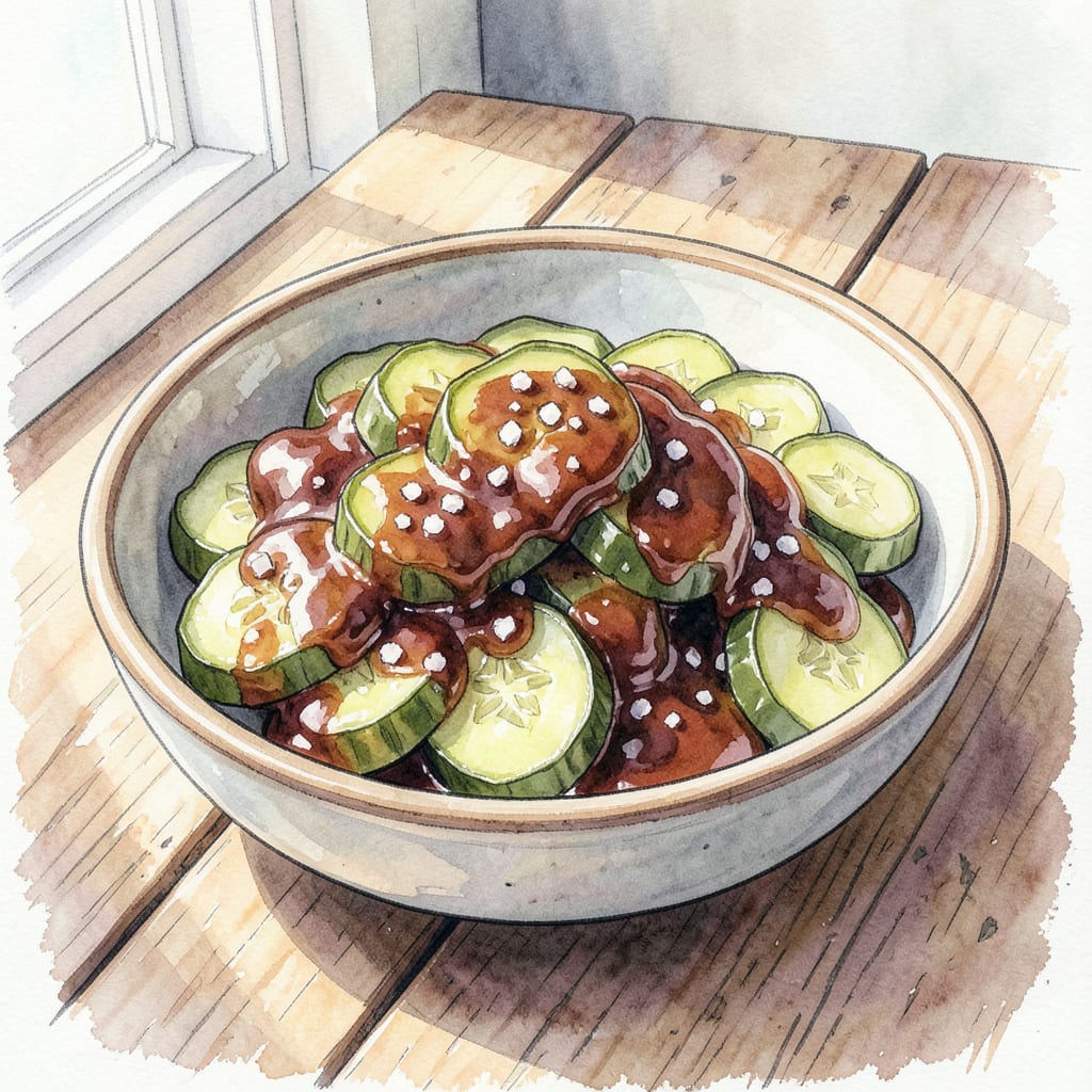 BBQ Pickles Recipe: Tangy Sweet Burger Topper Perfection illustration with key details
