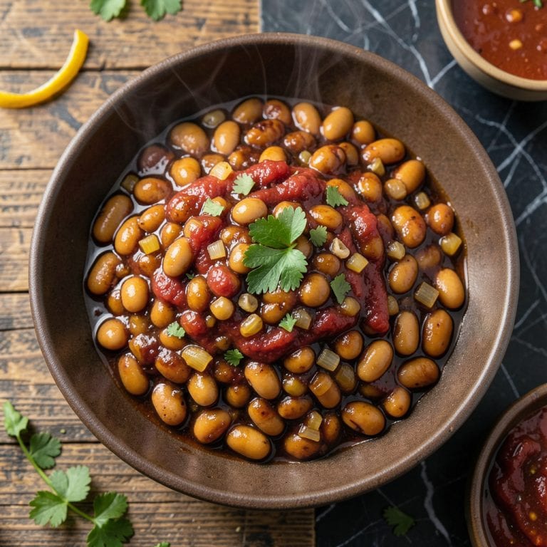 Visual representation of BBQ Pinto Beans Recipe: Smoky Sweetness in Every Bite