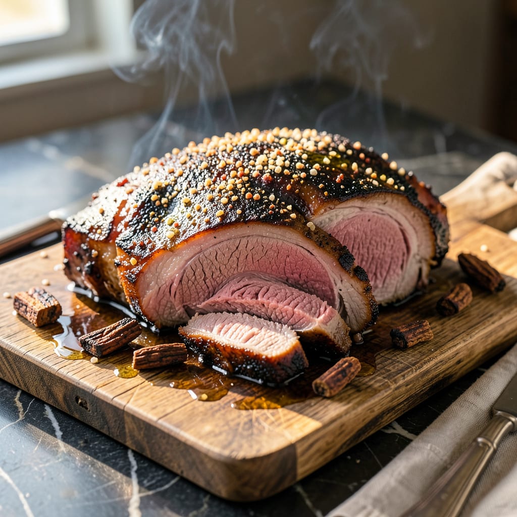 Complete BBQ Pitmasters Beef Brisket Recipe: Low and Slow Smoky Masterpiece overview image